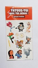 Tatouages temporaires éphémères planche héros bd sisters petits mythos .