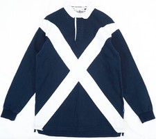 Maillot de rugby à manches longues homme Rugby Nations Scotland Flag taille S...