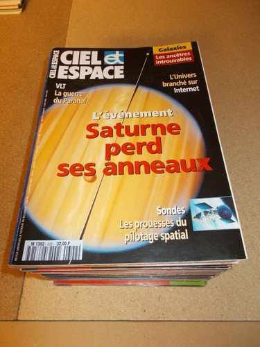 Revues ciel espace 1995 - ciel, de