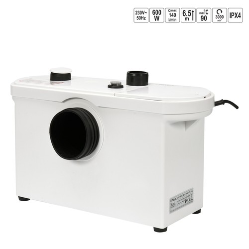Station relevage pompe - wc,