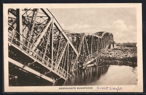 Brest litovsk pont - pont, proue
