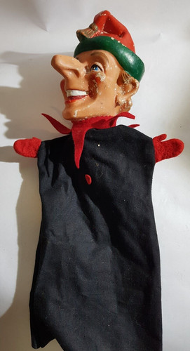 Ancienne marionnette main - ancienne,