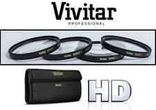 Hi Def 4-Pcs +1/+2/+4/+10 Close-Up Macro Lens For Panasonic Lumix DMC-G3K DMC-G3