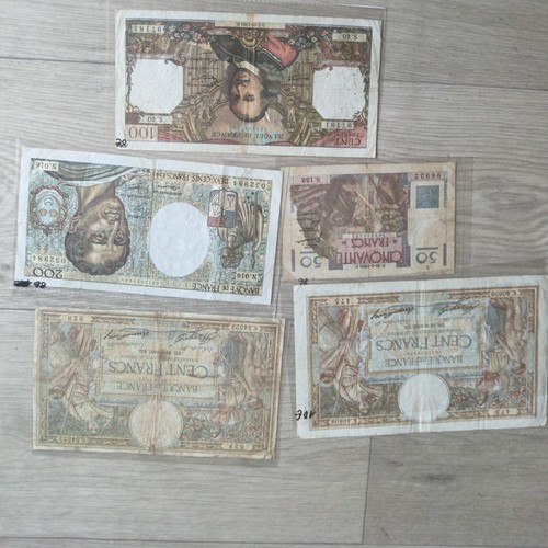 Lot billets monde - lot, du