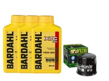 Kit/Tagliando Suzuki GSX-R 600 Moto GP 2016 Bardahl XTC C60 15W50 Filtre À Huile