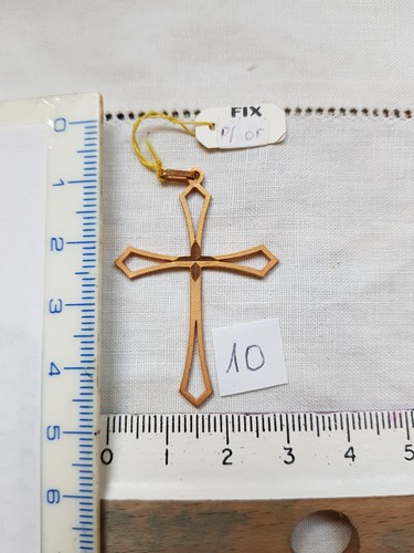 Croix pendentif plaqué - croix,