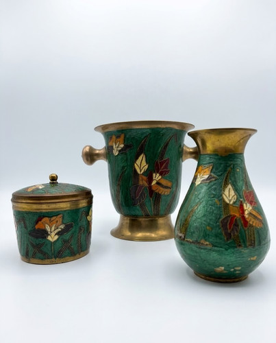 Ancien ensemble art nouveau - art,