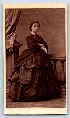 Cdv 1865 mme - cdv, denterghem