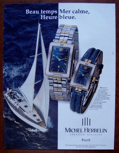 Publicité papier montre - -,