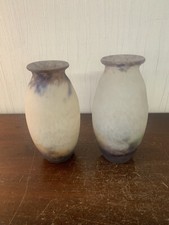 1 paire de vases Muller & Frères (prix des 2 vases)