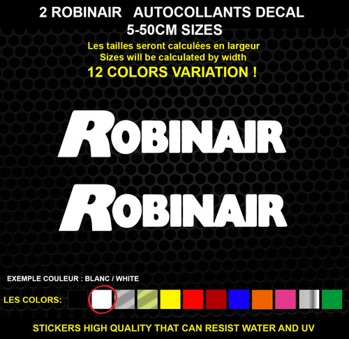 Robinair autocollant - ,
