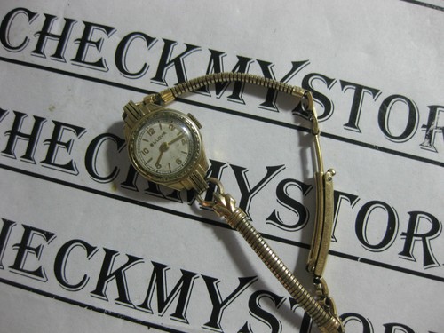 Vintage rare bulova10k gold - vintage,
