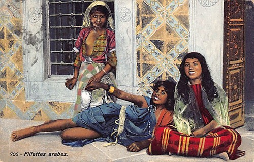 Tunisie fillettes arabes - -,
