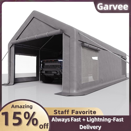 13x25ft portable carport - portable, 10