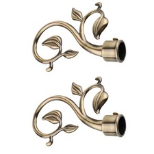 2Pcs Embout de Tringle à