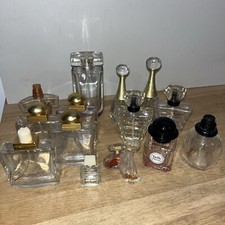 Lot de 12 Bouteilles de Parfum Vides Et 3 Miniatures