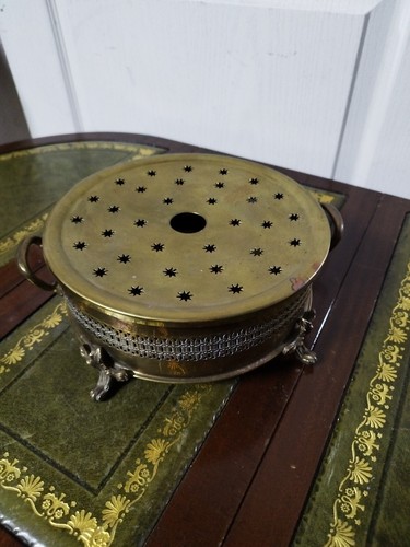 Chauffe plat ancien cuivre - plat,