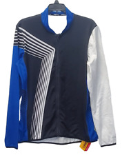 Trayl Femmes Ryde Sublimé Manche Longue Jersey Cyclisme Victoria Bleu - Grand