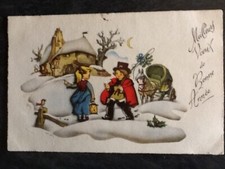 CP PETITE FILLE LANTERNE PETIT COCHER ATTELAGE CHARIOT PONEY - 20073