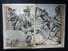 RAPETTI Elvifrance lot de 2 planches originales 94-75 et 76 (E1-030)