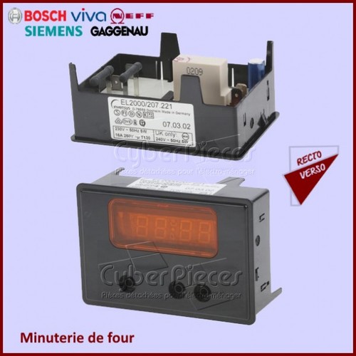 Minuterie four bosch - de,