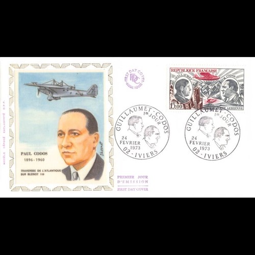 Fdc soie paul codos - paul,