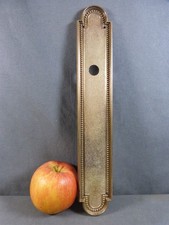 Plaque de propreté en Laiton