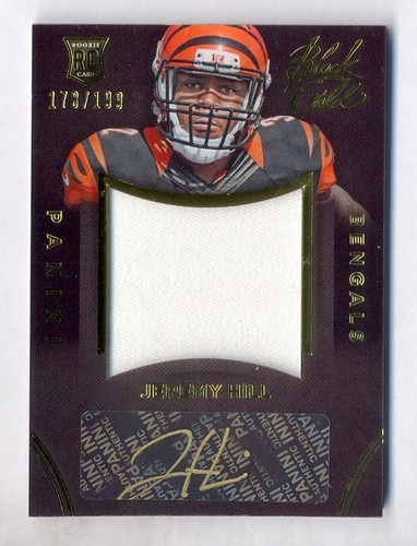Jeremy hill 2014 panini black - jeremy,
