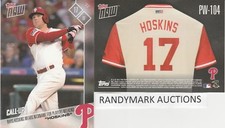 Rhys Hoskins PHILLIES TOPPS