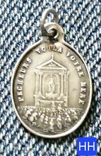 Belle Médaille Argent Poinçon Main (1845/60) 17x12mm Pêcheurs  Voila Votre Mère 