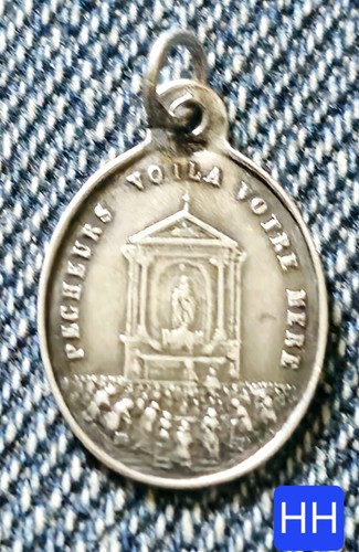 Belle médaille argent - belle,