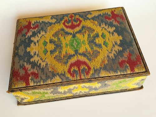 Ancienne boite couture tissu - couture,