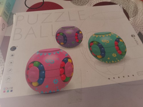 Rubik cube mais rond coloris - rond,