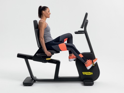 Vélo semi allongé - semi-allongé, technogym