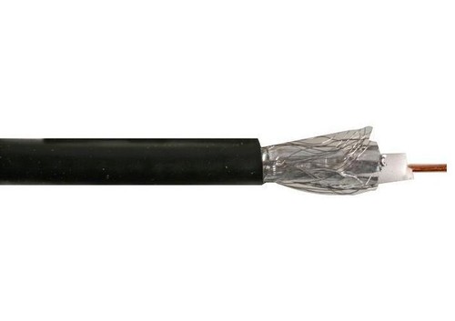 Rg6u câble coaxial noir - rg6u,