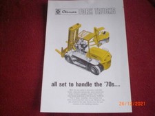  OLD  BRITISH  LEYLAND  CLIMAX  FORK  TRUCKS     BROCHURE