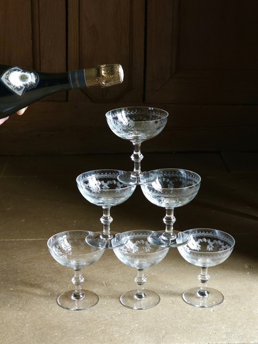 Coupes champagne d - 6,