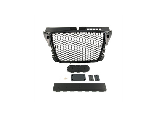 Calandre noir brillant look