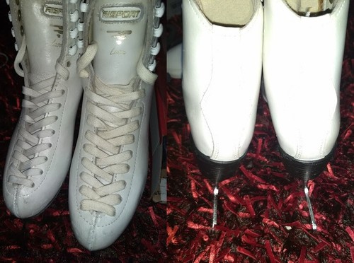 Ice figure skates - ice, made