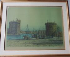 Jean CARZOU Lithographie signée numérotée lithograph 1982 La Rochelle Armenia 