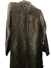 AO DAI  Robe Vietnamienne Traditionnelle Soie Ultra Légère Motif Arabesque NEUF