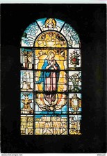 Art - Vitraux Religieux - Cathédrale de Troyes - Vitrail de la Vierge et des lit
