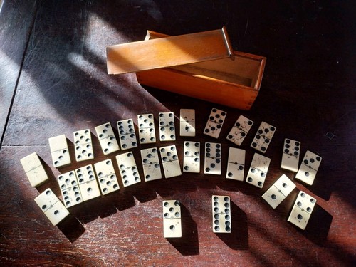 Beau jeu dominos ancien - beau,
