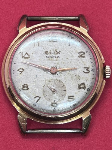 Montre vintage elix suisse - montre,