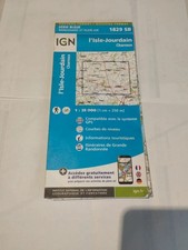 Cartes IGN, série bleue