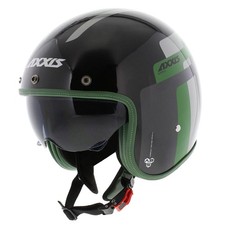 Casque Axxis Hornet SV Old Style B6 vert brillant