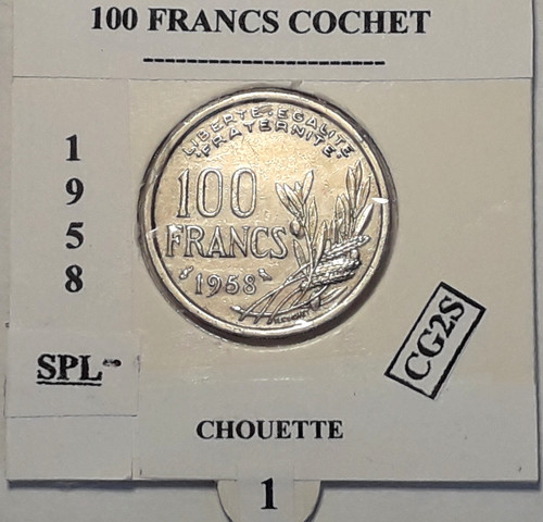 100 francs cochet - francs,