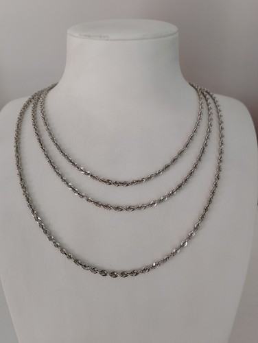 18k blanc chaîne - 18k,