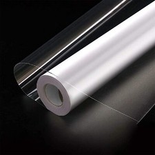 Film Adhesif Transparent pour Meuble 90X600cm Papier Film Transparent Autocol...