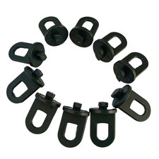 Lot de 10 crochets de suspension en plastique pour serres et fleurs de jardin